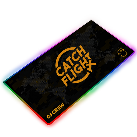 Catch Flight RGB Mousepad