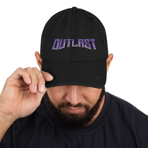 Outlast Distressed Dad Hat
