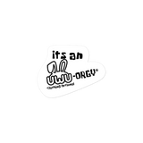 UWU-orgy Sticker