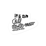 UWU-orgy Sticker